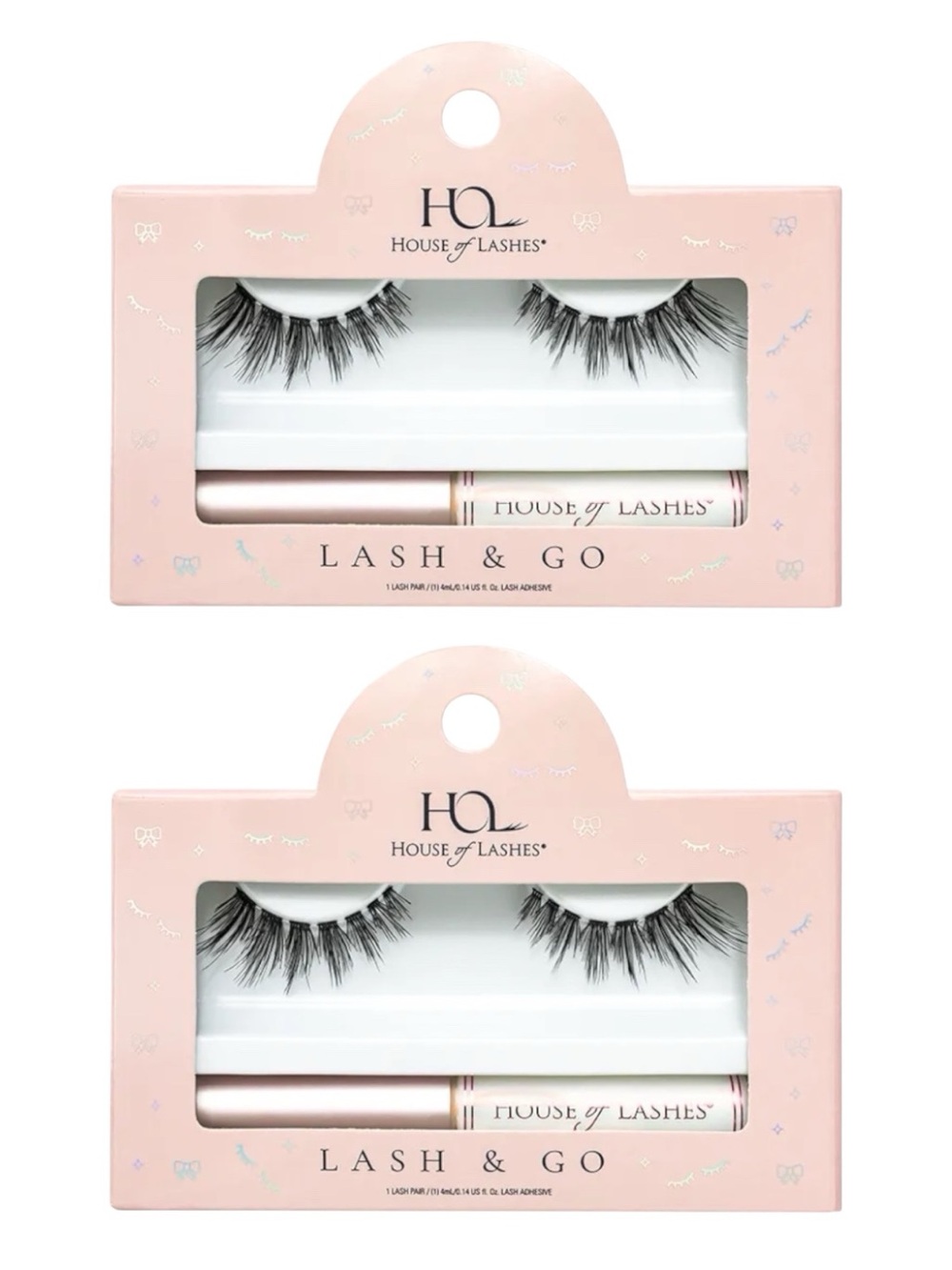 2X HOUSE OF LASHES LASH & GO KIT IN SIREN FLARE - BNIB